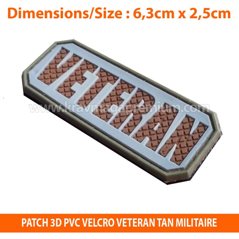 patch pvc velcro veteran